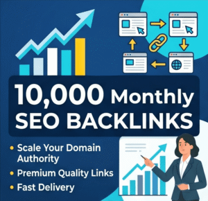 10,000 Monthly SEO Backlinks