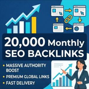 20,000 Monthly SEO Backlinks