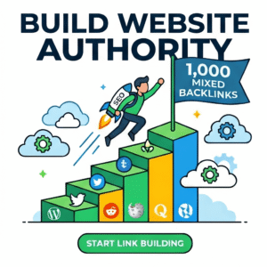 1,000 Mixed Platforms Backlinks