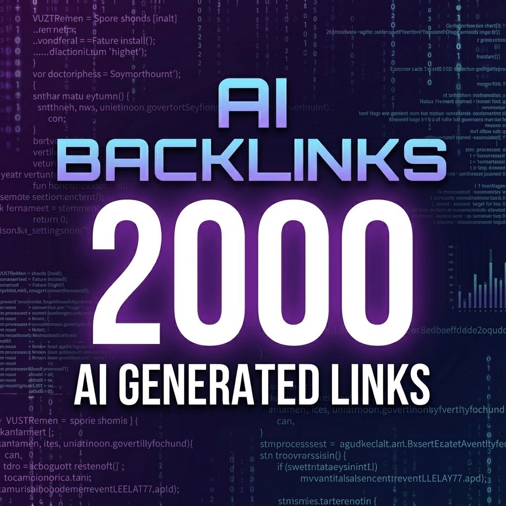 AI Backlinks: 2000 AI Generated Links