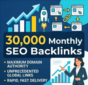 30,000 Monthly SEO Backlinks