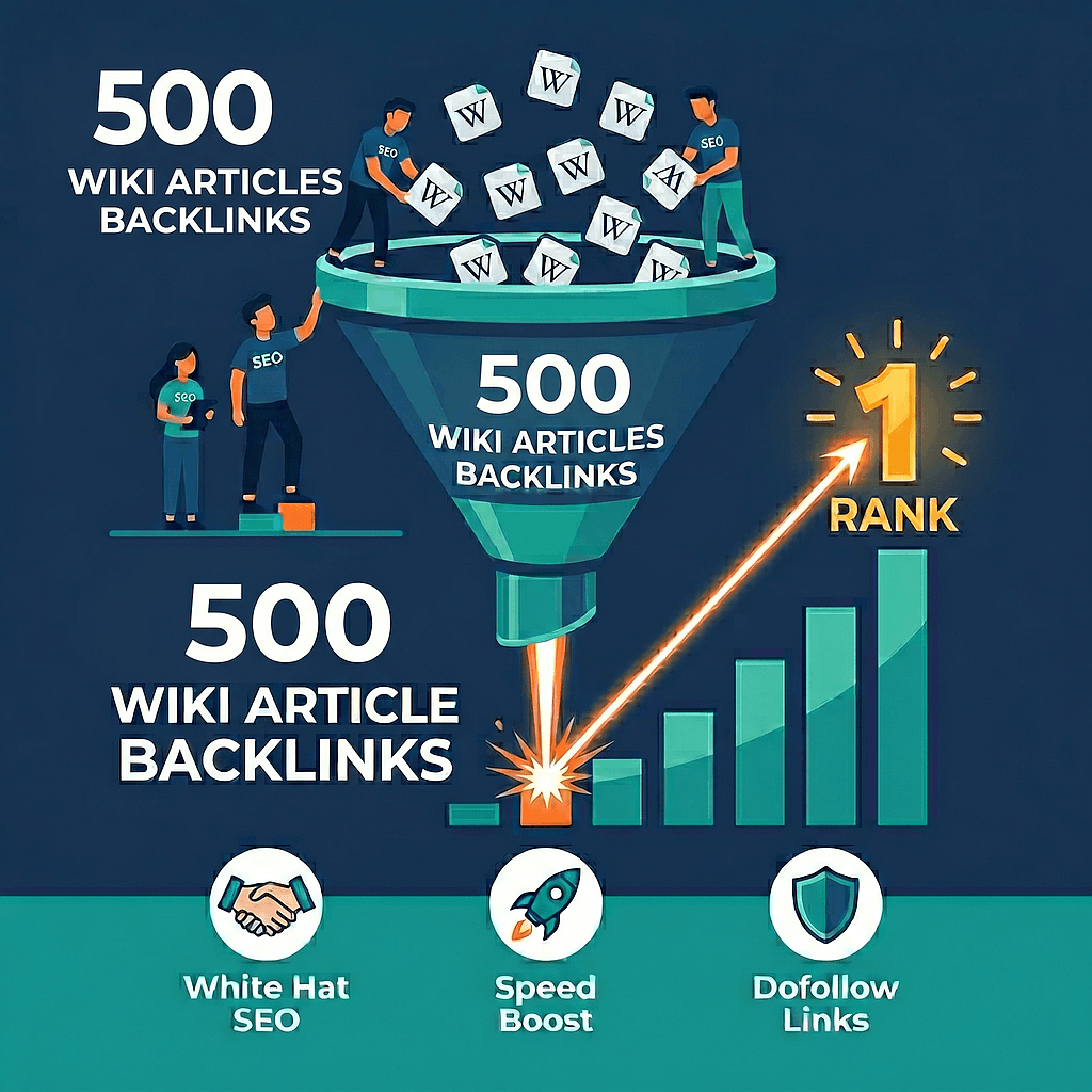 500 Wiki Articles Backlinks