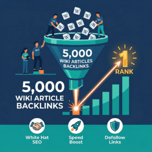 5,000 Wiki Articles Backlinks