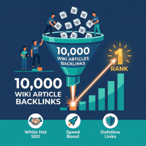 10,000 Wiki Articles Backlinks