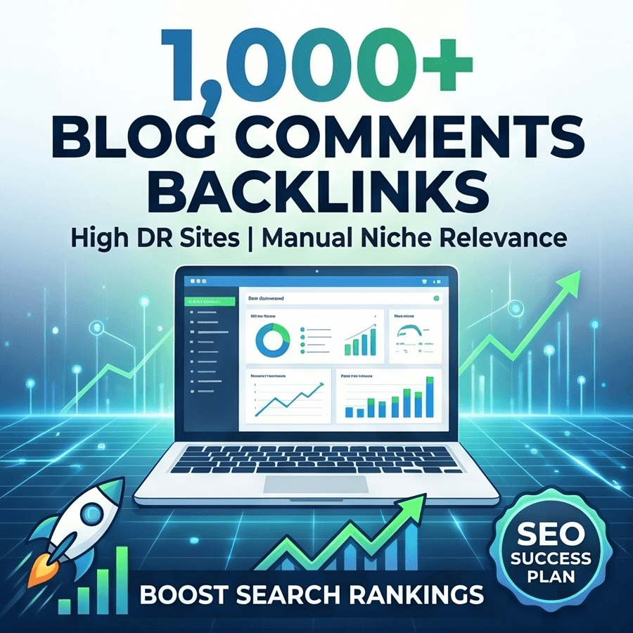 1,000 Blog Comments Backlinks
