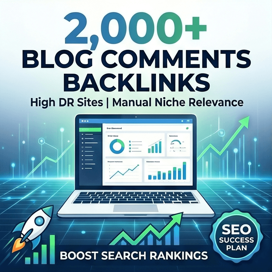 2,000 Blog Comments Backlinks