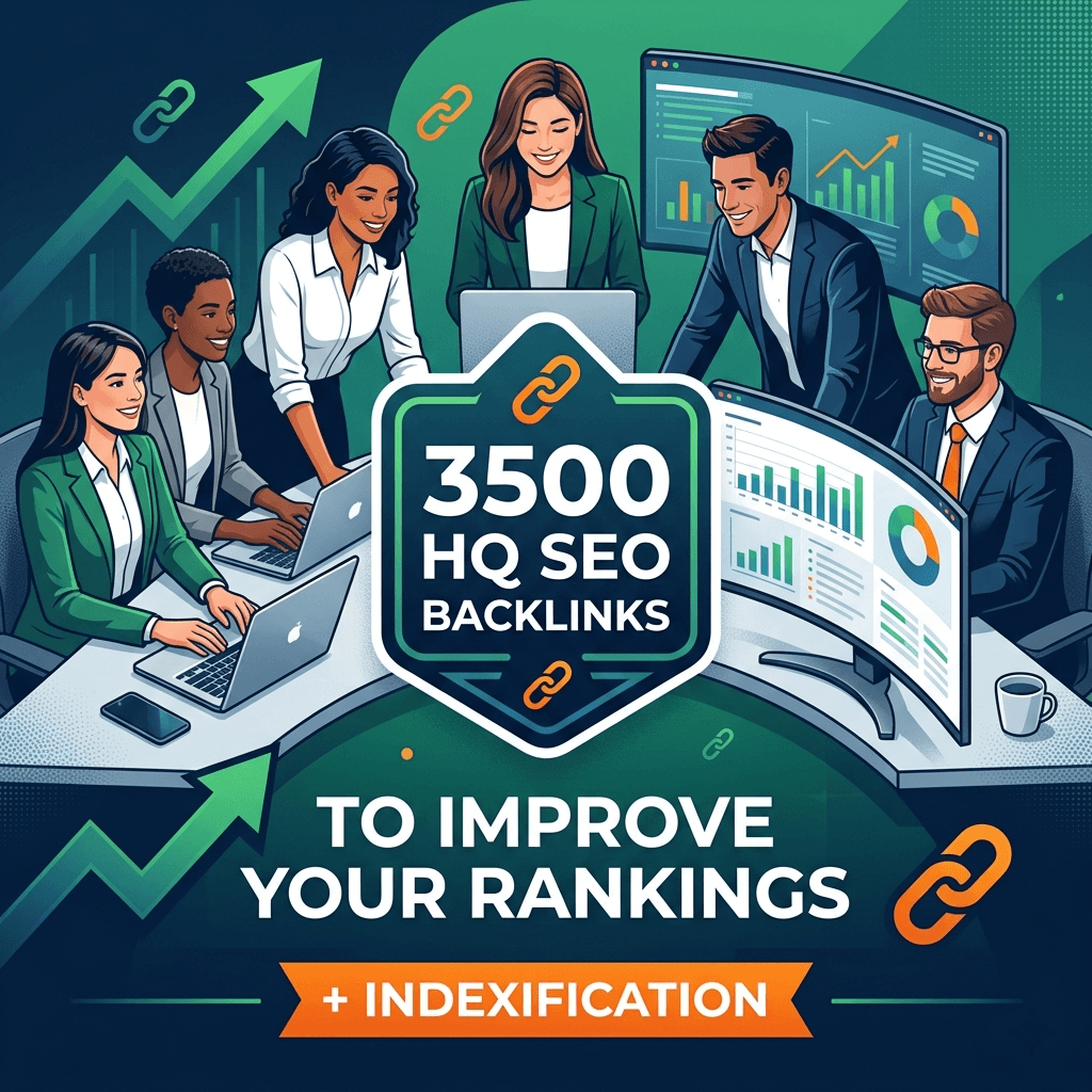 3500 HQ SEO backlinks to improve your rankings + Indexification