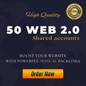 50 High-Authority Web 2.0 Contextual Backlinks